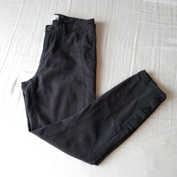 Anthropologie Gray Skinny Utility Pants 27 - Picture 7 of 9
